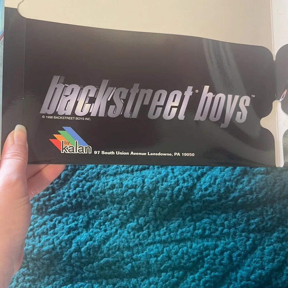 Vintage 1998 Backstreet Boys pocket folder